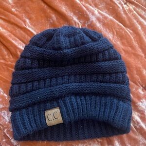 C.C women’s Navy Knit Beanie